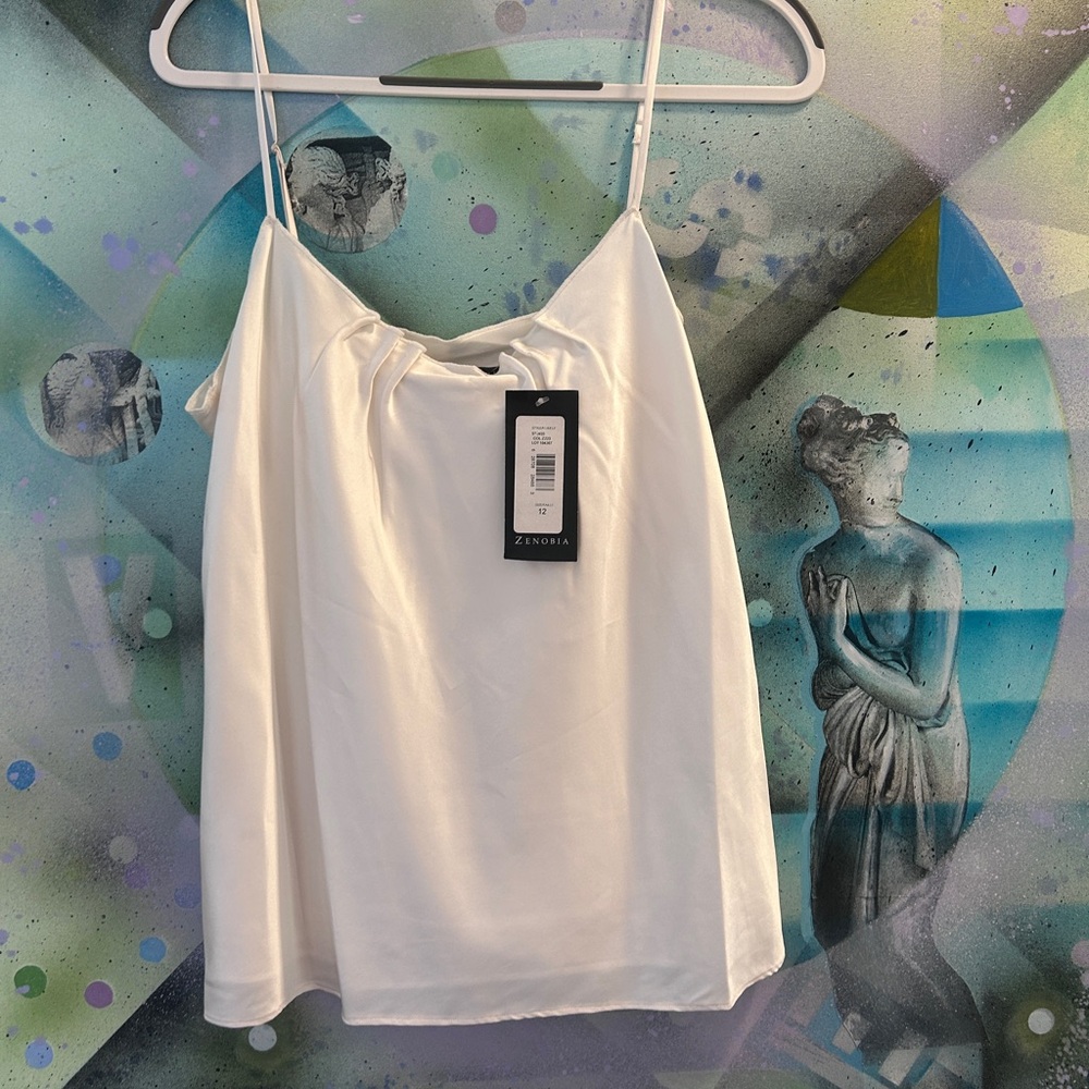 Zenobia White Women's Top